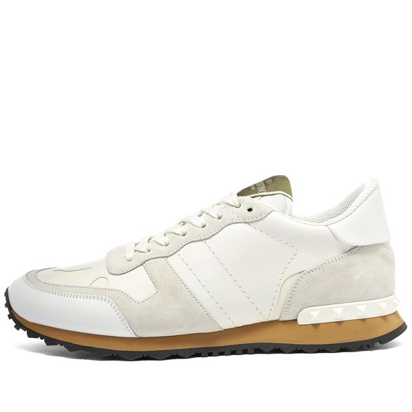 White valentino rock runners