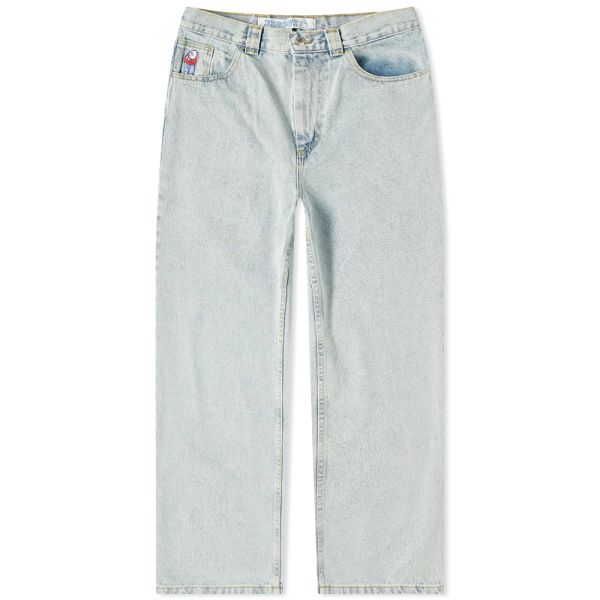 polar big boy jeans washed white