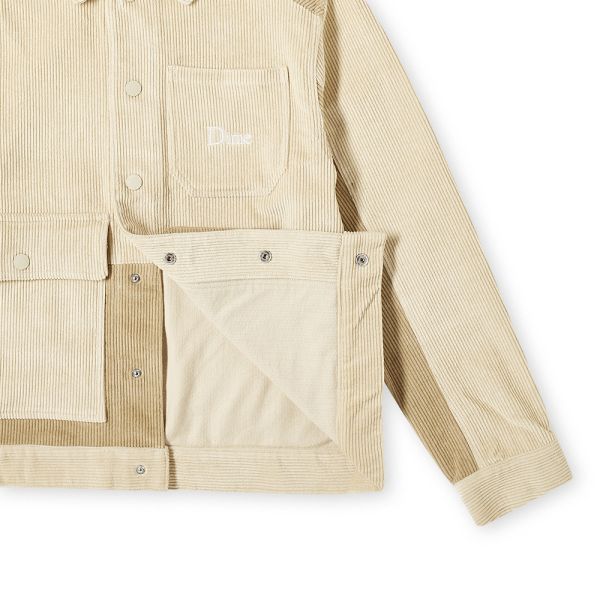 Dime corduroy jacket cream clearance