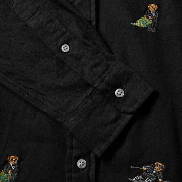 Polo ralph lauren multi bear embroidered shirt clearance