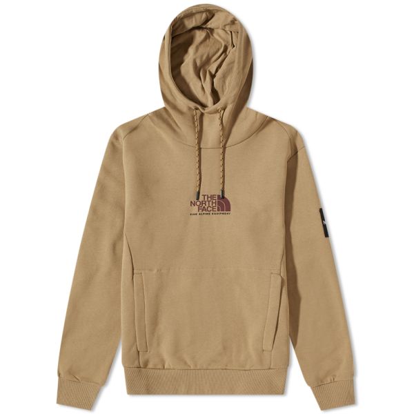 tan north face sweatshirt