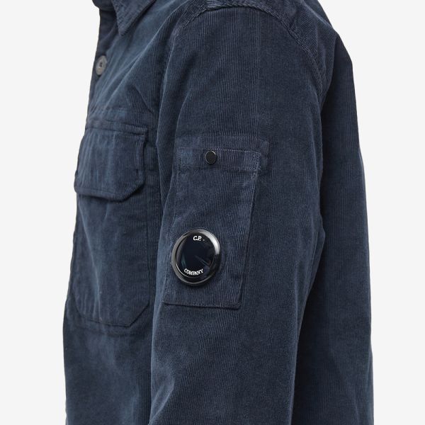 CP Company Cord Arm Lens Overshirt Total Eclipse END. (Global)