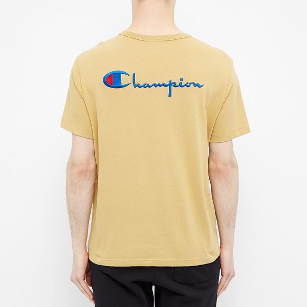 champion khaki t shirt