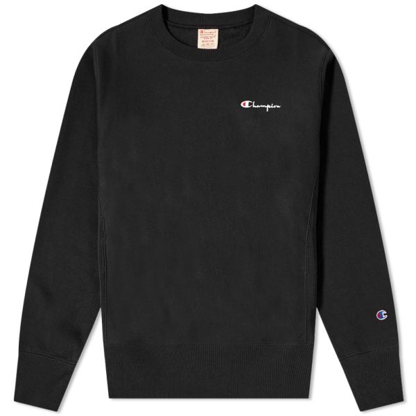 champion small logo crew sweatshirt