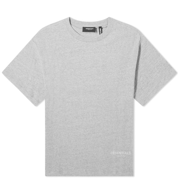 fear of god essentials grey tee