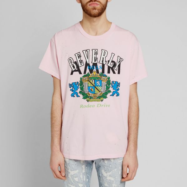 AMIRI Beverly Hills Tee Pink | END. (CN)