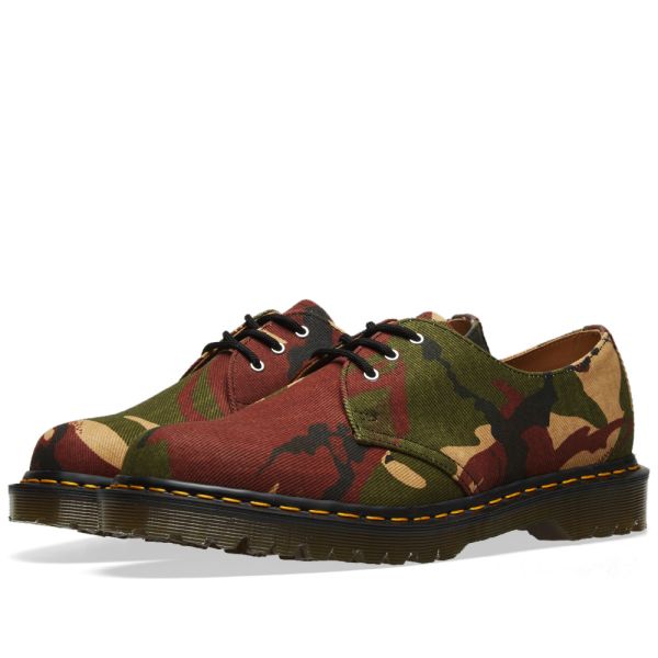 camo doc martens