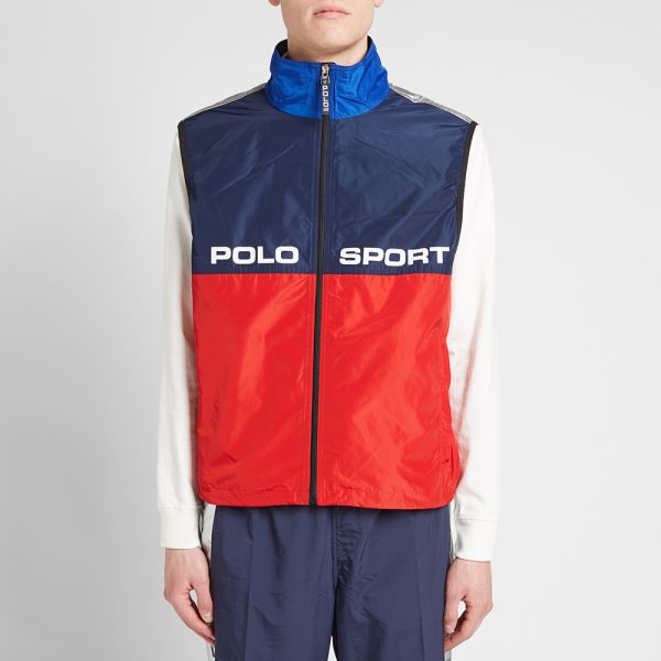 polo sport silver jacket