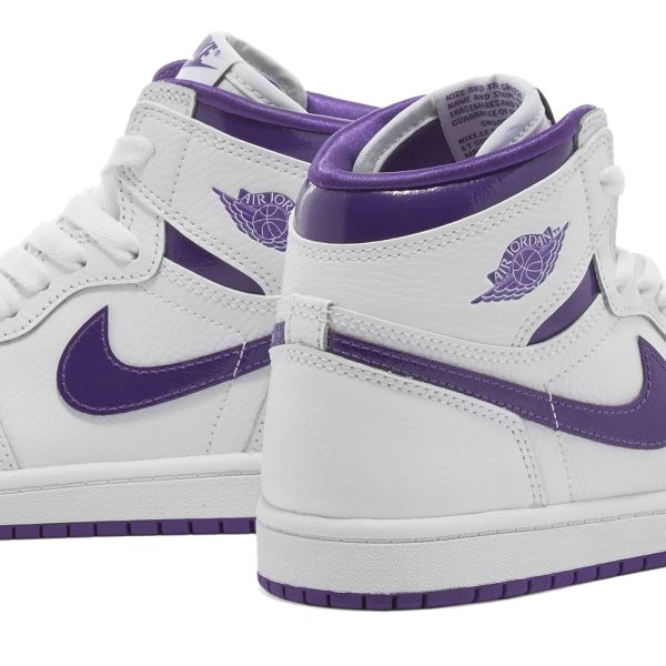 jordan 1 court purple ps