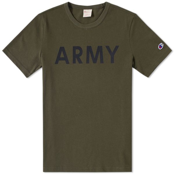 champion army t shirt