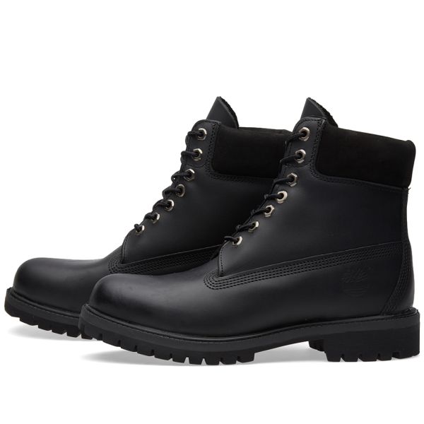 timberland full black