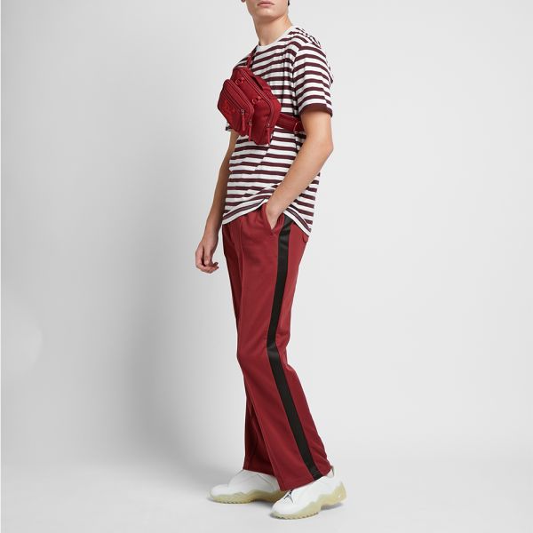 burgundy raf simons