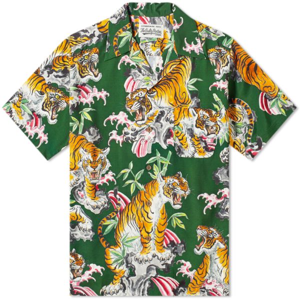 green tiger shirt