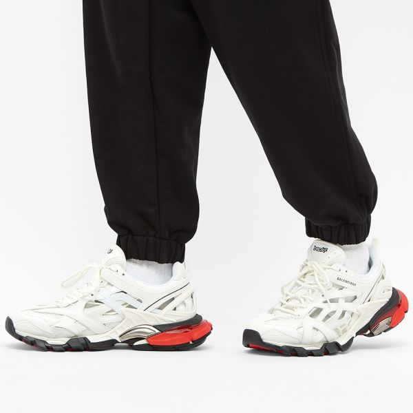 Balenciaga track 2 white red clearance