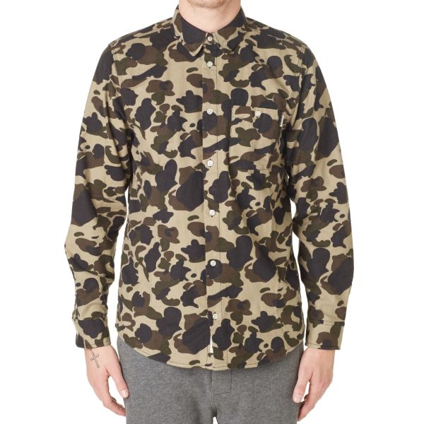Carhartt duck camo shirt clearance