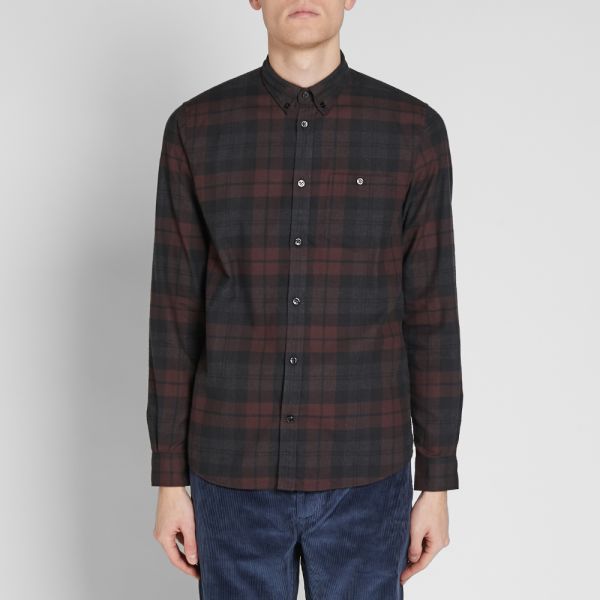 Norse Projects Anton Flannel Check 