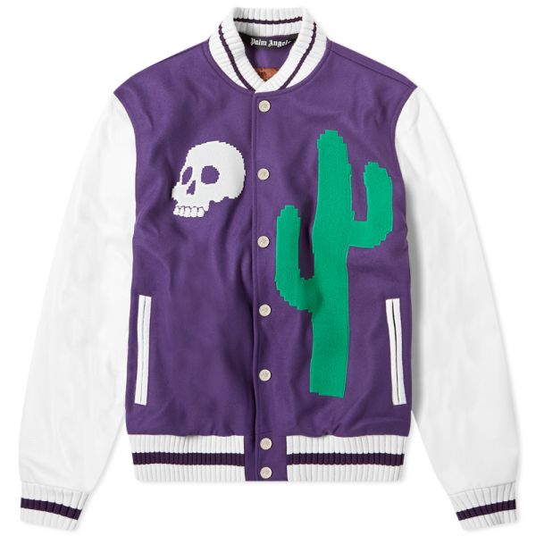 Palm angels letterman jacket clearance