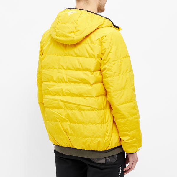 Yellow lightweight puffer jacket clearance