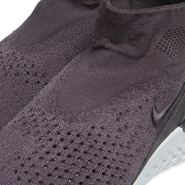 nike rise react flyknit thunder grey