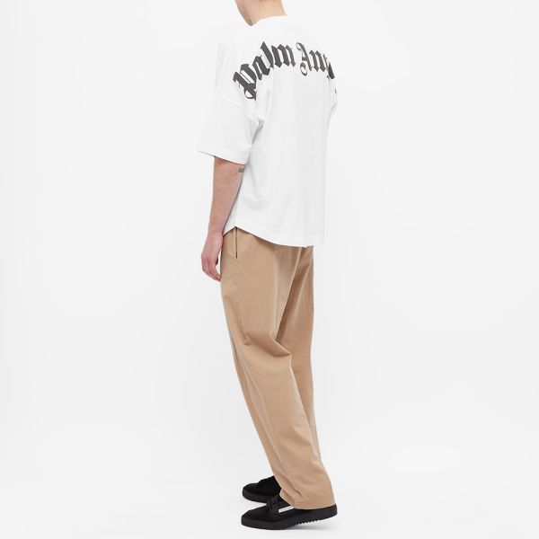 Palm Angels Oversized Mock Neck Logo 