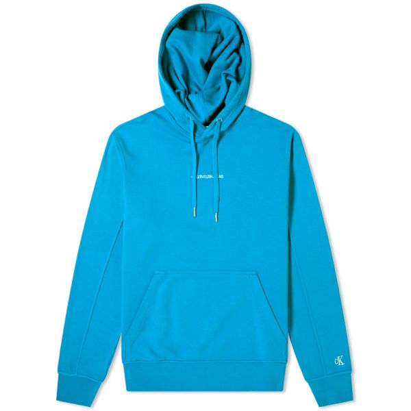 calvin klein light blue hoodie