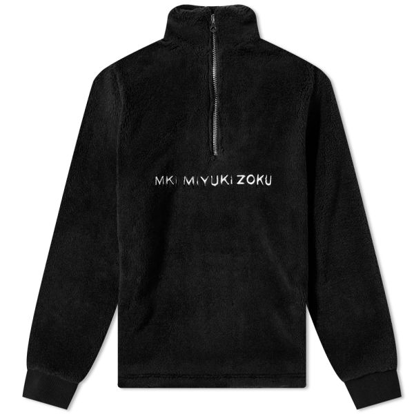 MKI Sherpa Quarter Zip Black | END. (NL)