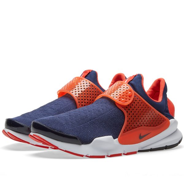 nike sock dart orange