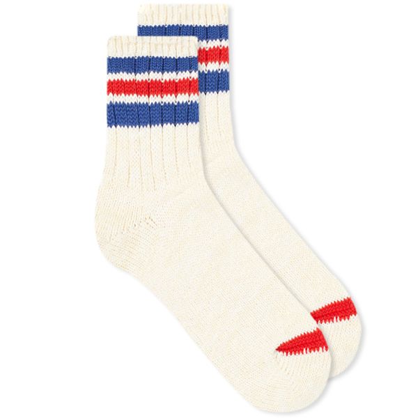 off white socks red
