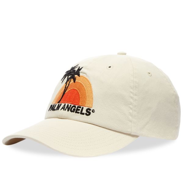 Palm Angels Sunset Cap Ecru \u0026 Multi 