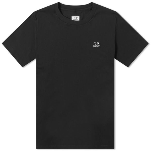 C.P. Company Chest Logo Tee Black | END 