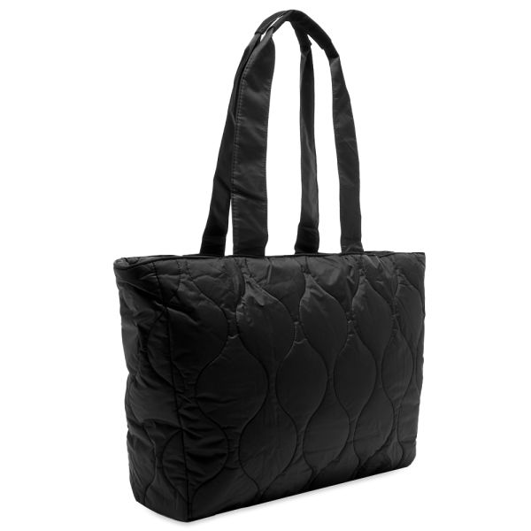 ADANOLA Circular Quilted Nylon Bag Black END. (TW)