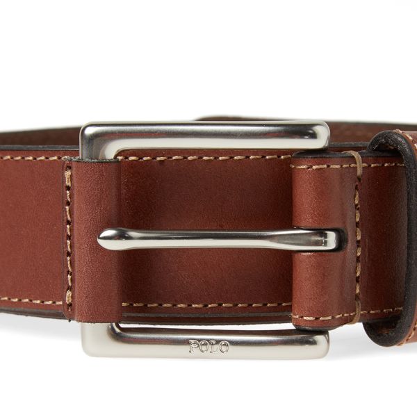 Polo Ralph Lauren Leather Belt Brown 