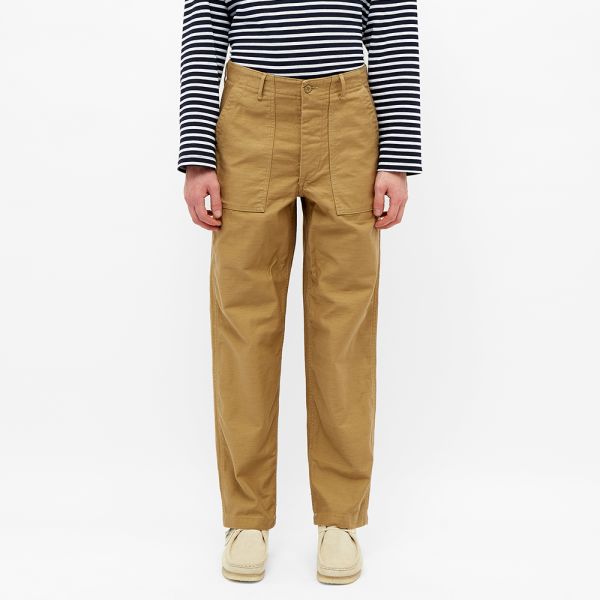 Orslow fatigue pants khaki clearance
