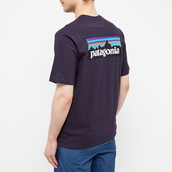 Patagonia purple t shirt clearance
