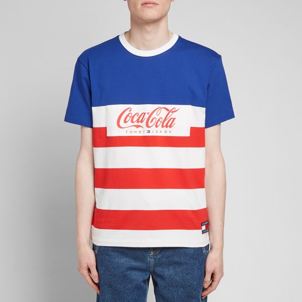 tommy jeans coca cola t shirt