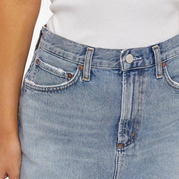 Agolde Liv Denim Mini Skirt Revival 