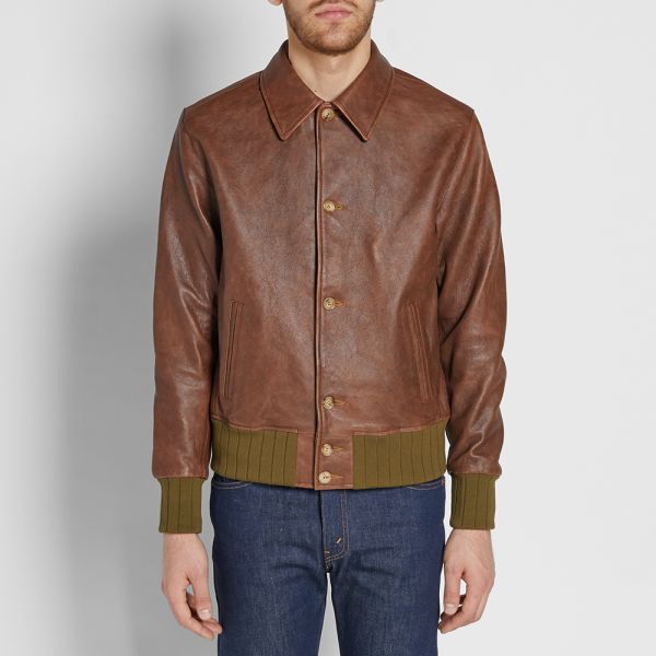 Vintage Clothing Strauss Leather Jacket 