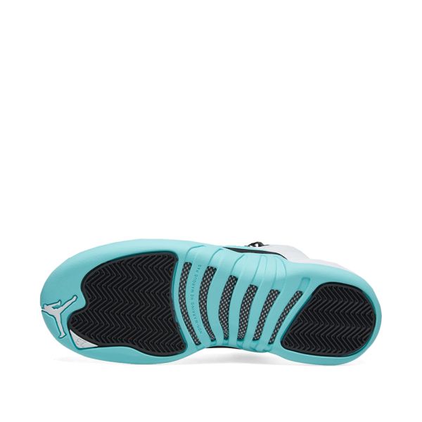 teal and white 12s