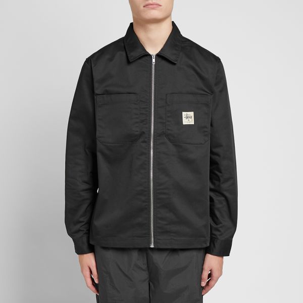 Black zip up shirt Clearance