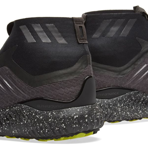 adidas alphabounce zip black