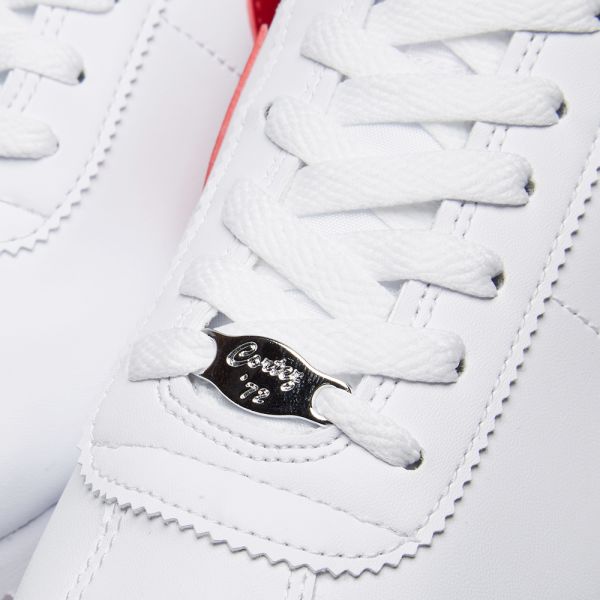 red leather cortez