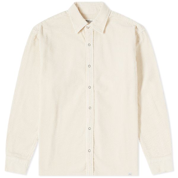 Mens white corduroy shirt Sale
