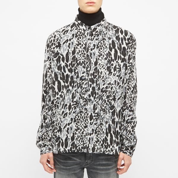 saint laurent printed shirt