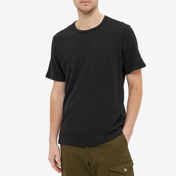Rag \u0026 Bone Classic Flame Tee Jet Black 