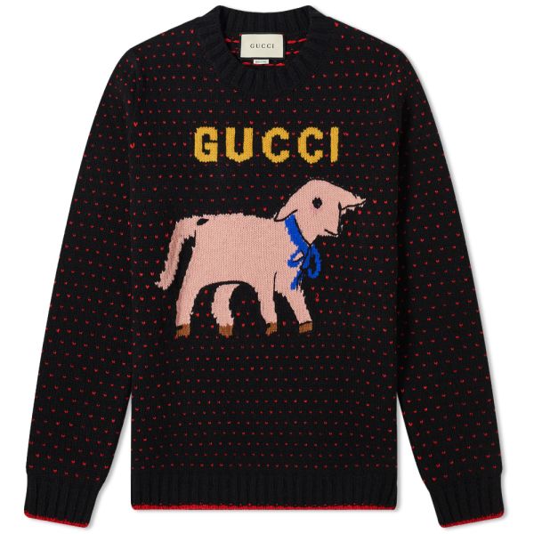 Gucci sheep sweater clearance