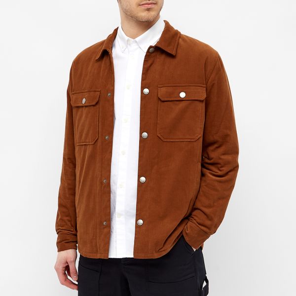 A.P.C. Alex Corduroy Jacket Brown | END 
