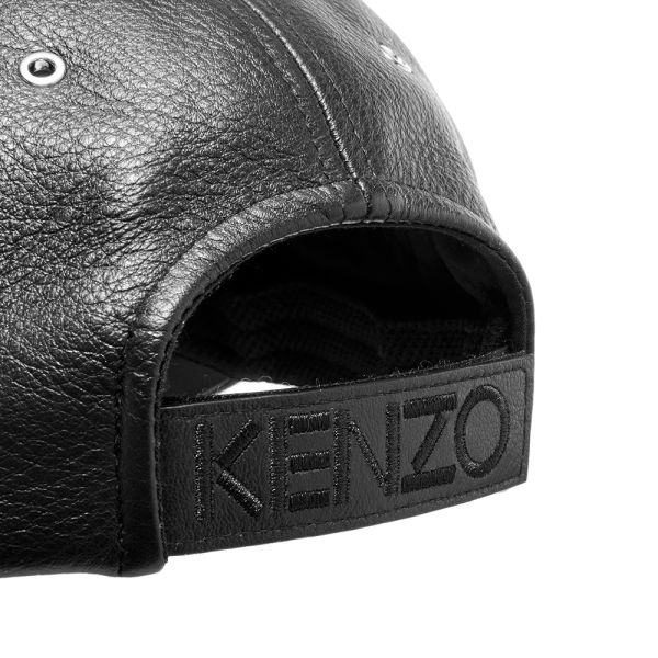 kenzo leather cap