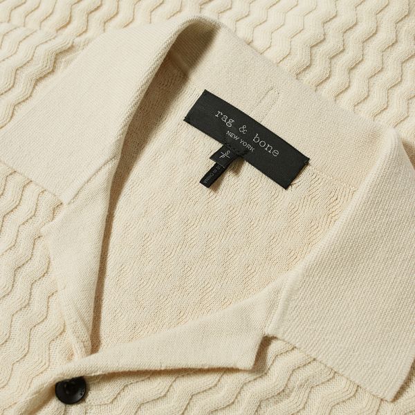 Rag & Bone Avery Engineered Knit Shirt