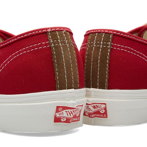 vans authentic lx chili pepper