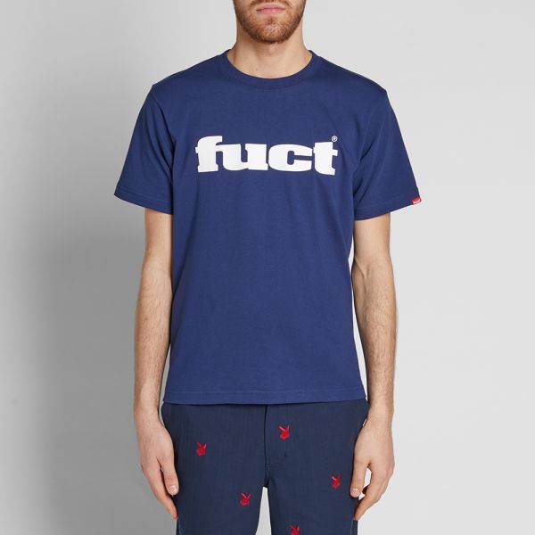 FUCT SSDD OG Logo Tee Navy | END. (Global)